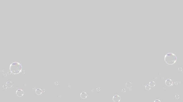 Moon Gray CCCCCC Hex Code Soap Bubbles, Balloons, Circles for Ads digital marketing video promo animation template advertising commercial business brand intro opener motion graphics social media