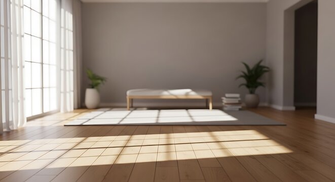 Modern living room interior design.