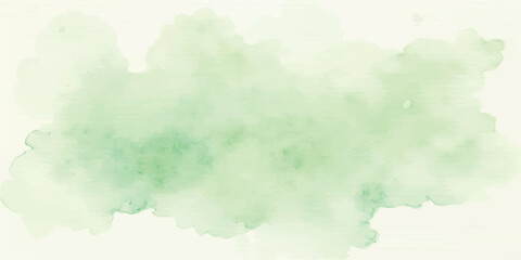 Obraz premium Green watercolor texture abstract splash background on white paper with hand painted watercolor background abstract artistic creative isolated minimalist backdrop illustrative fluidity