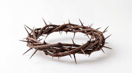 Fototapeta premium Crown of thorns made of dry branches