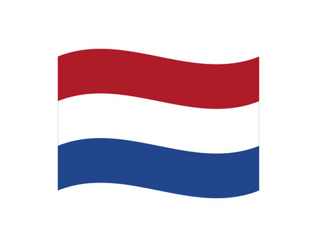 Waving flag of Netherlands