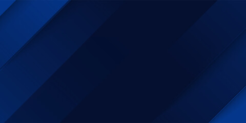 Obraz premium Dark blue abstract geometric background with elegant diagonal lines and gradient texture. blue background. gradient lines.