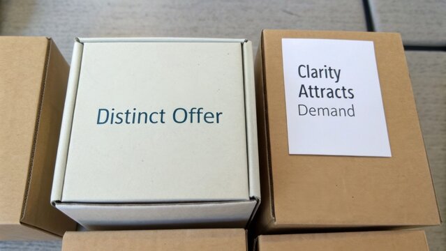 Distinct Offer and Clarity Attracts Demand on Brown Packaging Boxes for Creative Marketing and Branding Purposes with Minimalist Design Aesthetic