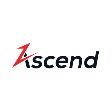 word ascend logo design inspiration