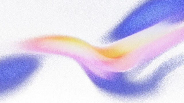 Abstract Multicolor Gradient Motion Background With Soft Blur Light Flow Effect