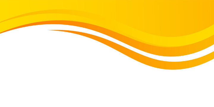 Vector orange line background curve element with white space for text and message design, overlapping layers, vector eps 10