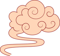 Obraz premium Chinese auspicious cloud