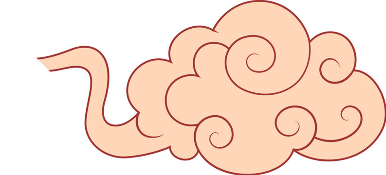 Chinese auspicious cloud