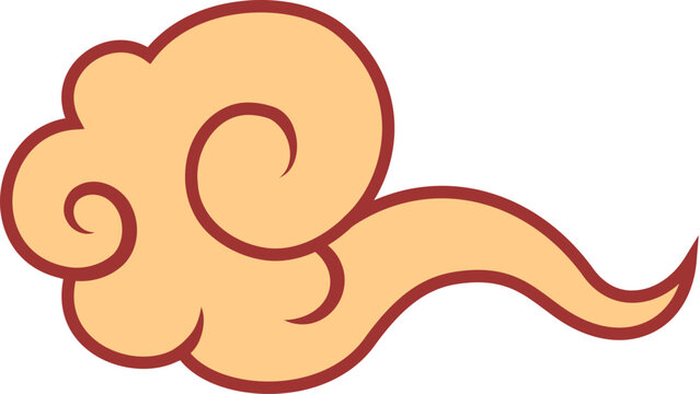 Chinese auspicious cloud