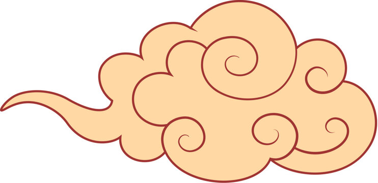 Chinese auspicious cloud