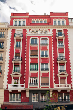Fachadas y arquitectura de edificios de Madrid