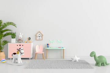 Cute teepee tent in a kids play room © Aryn Studio