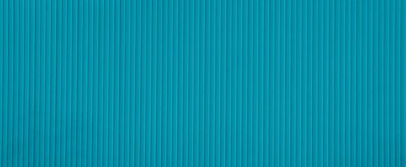 Obraz premium Wall container matal roof blue corrugated iron sheet aluminium steel background wall panel tile construction siding building line pattern texture seamless architecture plate frame container