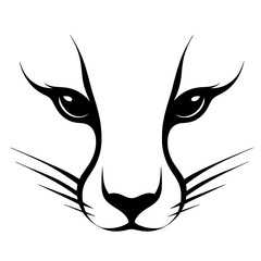The look in the eyes of a wild cat © Breck