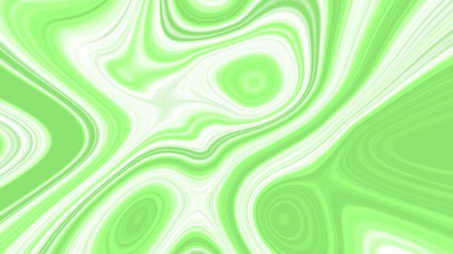 Abstract pattern of swirling mint green and white suitable for backgrounds, textiles, branding, packaging, and web design projects. Modern and refreshing visual.
