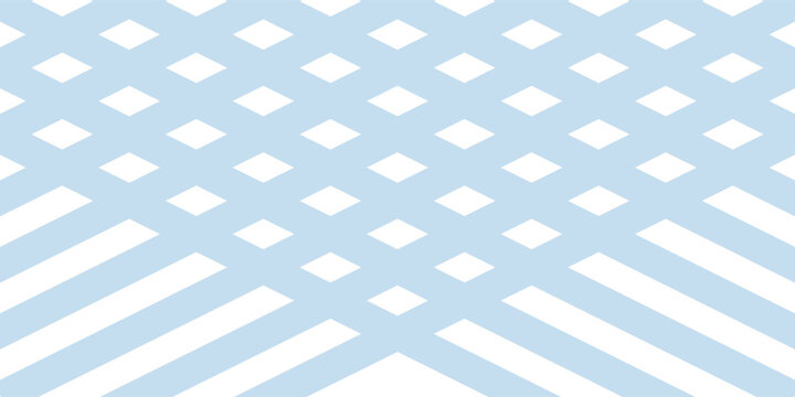 Seamless Light Blue Gingham Pattern Background. Classic Two-Tone Pastel Plaid Check Design for Fabric, Textile, Wallpaper, and Picnic Decor.