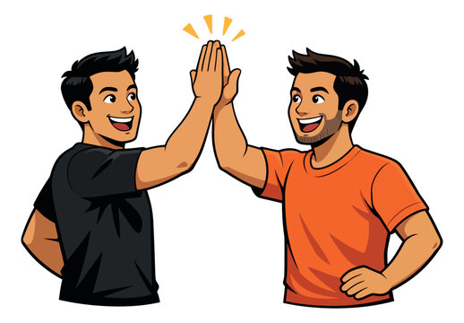 High Five Pictures Images – Browse 13,311 Stock Photos, Vectors