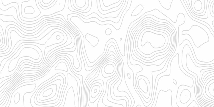 Black and white lines seamless Topographic map patterns, topography line map. Vintage outdoors style. The stylized height of the topographic map contour in lines and contours isolated on transparent.
