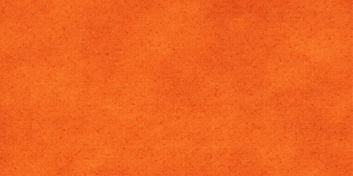 Seamless orange paper texture and rough wall surface material with a vintage red pattern backdrop and empty pink canvas textile design