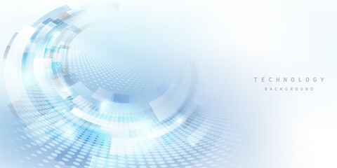 Abstract technology background, modern design vector illustration © HNKz
