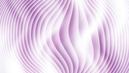 Fototapeta premium Abstract purple wavy pattern on white background