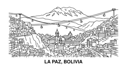 Fototapeta premium La Paz