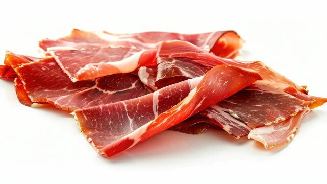 Plate of sliced deli meat