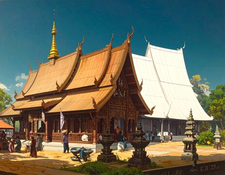 Sanamahi Temple Imphal Traditional Meitei Religion Temple Cultural Spiritual Heritage Manipur