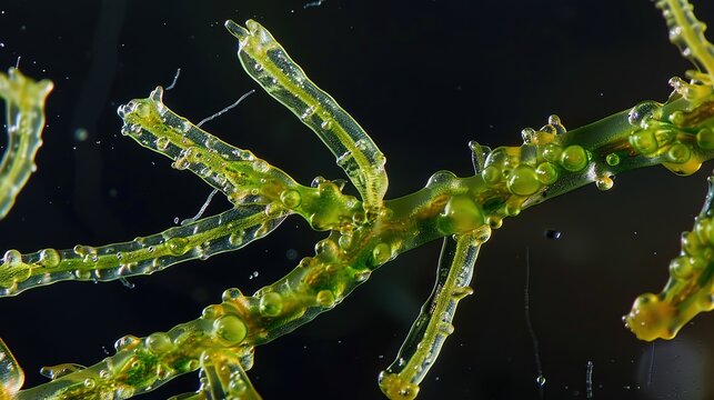 Aeromonas hydrophila pathogenic bacteria microscopic visualization, gram-negative aquatic pathogen responsible for bacterial infections in fish, amphibians and aquatic animals, widespread in freshwate