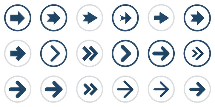 blue and white numbers