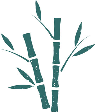 Rolled Ink Texture Bamboo