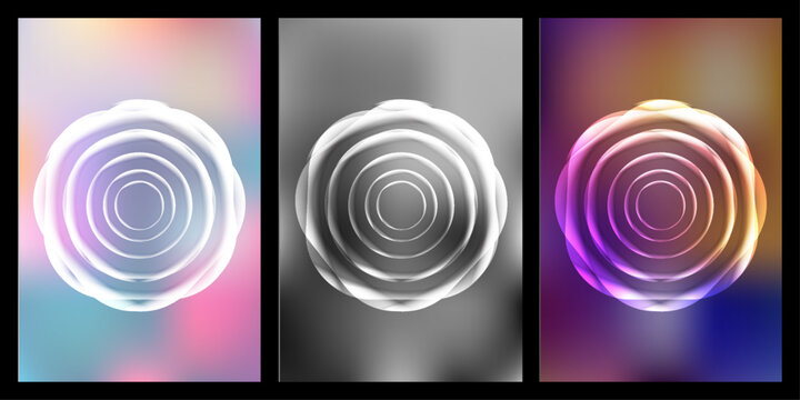 Abstract colorful rainbow background with circular spiral pattern and fingerprint-like swirl design in vector style suitable for business or mosquito repellent concept