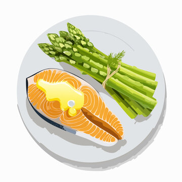 Lachs mit Spargel & Hollandaise
