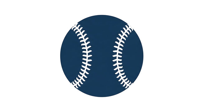 Blue circle with white zigzag pattern border
