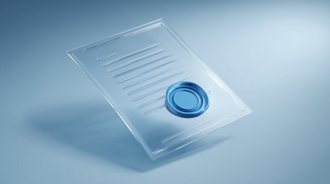 3d render of a business icon