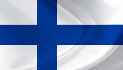 Fototapeta premium flag of Finland