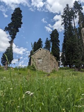 Old British Era Building in Lalazar Top, Naran, Pakistan