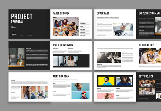 Project Proposal Template Design