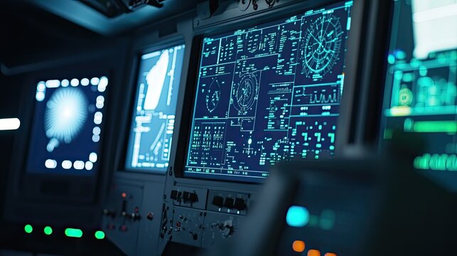 Advanced cockpit displays managing complex flight telemetry