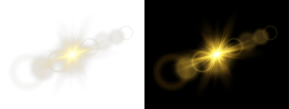 Vector transparent sunlight special lens flare light effect. Stock royalty free vector illustration. PNG
