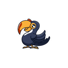 Happy Dodo Bird Illustration © ilutaka