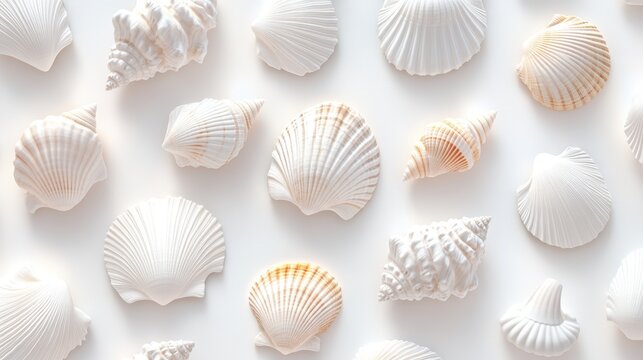 sea shells background