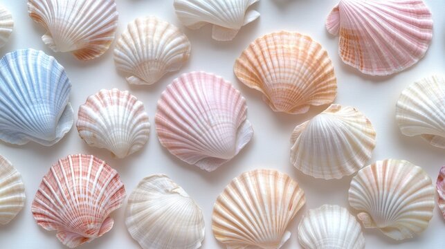 sea shells background