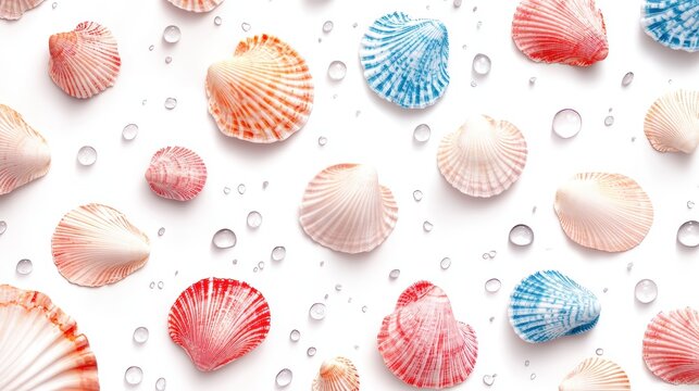 sea shells background