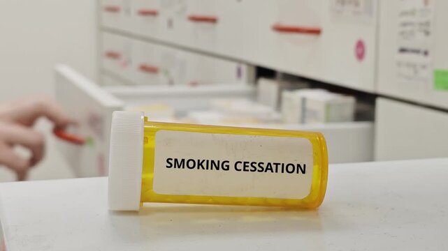 SMOKING CESSATION tablets used to reduce nicotine cravings and support quitting smoking