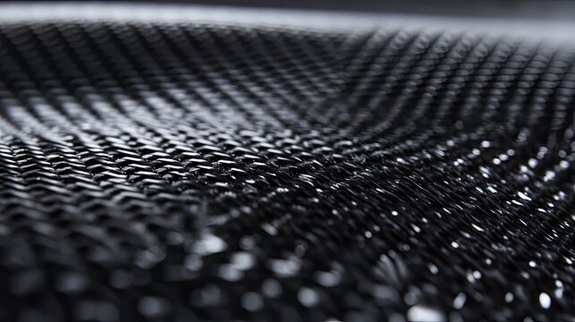 Carbon composite weave creating textured pattern background