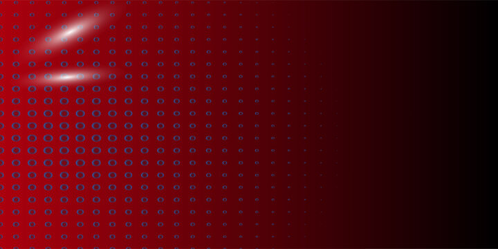 Abstract Red Halftone Background With Blue Dot Pattern and Smooth Gradient Texture