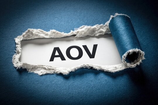 AOV acronym for Average Order Value, an e-commerce metric