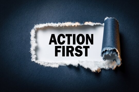 Action First mindset for proactive problem solving
