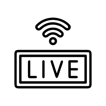 Live Stream Icon